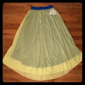 Small sheer yellow Lucy